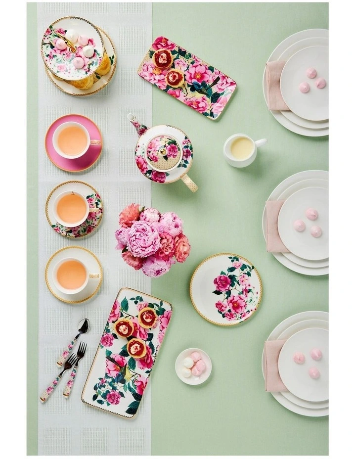 Maxwell & Williams Teas & C's Silk Road Teapot With Infuser 1lt White Gift Boxed 4 Maxwell & Williams Teas & C's Silk Road Teapot With Infuser 1lt White Gift Boxed - Image 2