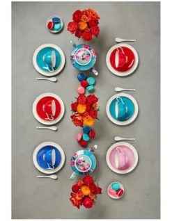 Maxwell & Williams Teas & C's Classic Footed Mug 300ML Hot Pink Gift Boxed -Cutlery Shop 850096000 4 720x928