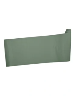 Maxwell & Williams Table Accents Leather Look Cowhide Runner In Sage