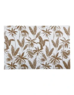 Maxwell & Williams Table Accents Jungle Placemat 45x30cm In White