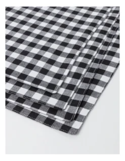 Heritage Gingham Placemat Set Of 4 In Black 7 Heritage Gingham Placemat Set Of 4 In Black -Cutlery Shop 865766800 3 720x928