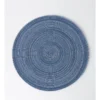 Denim Look Marle Placemat 4pk In Blue