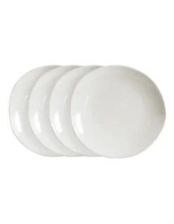 Mason Dinner Plate Set Of 4 White