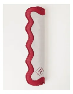 Heritage Florence Scalloped Edge Table Runner In Red And White -Cutlery Shop 866999440 4 720x928