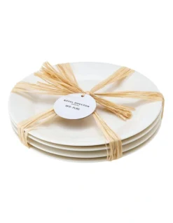 Royal Doulton 1815 Pure 23cm Set Of 4 Plates White 7 Royal Doulton 1815 Pure 23cm Set Of 4 Plates White -Cutlery Shop 872915680 3 720x928