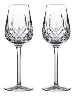 Waterford Connoisseur Lismore Set Of 2 Cognac Glasses