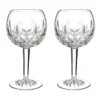 Waterford Mastercraft Lismore 1952 Medium Balloon Glasses Set Of 2