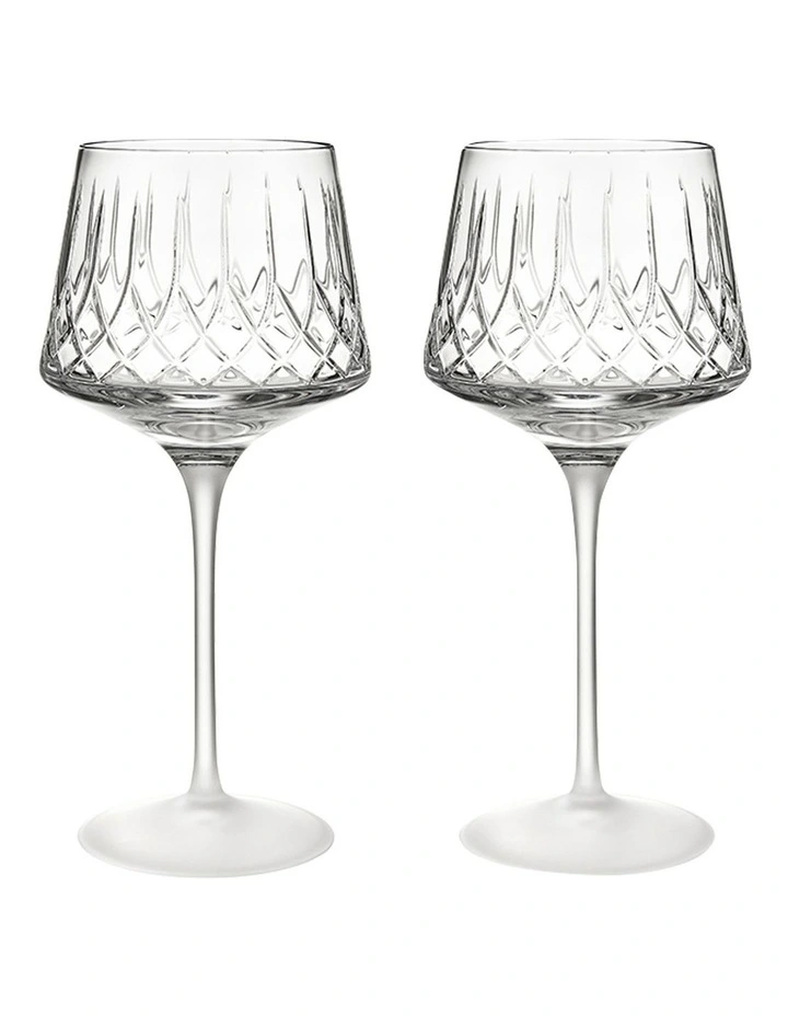 Waterford Lismore Arcus 420ml Set Of 2 Wine Glasses 3 Waterford Lismore Arcus 420ml Set Of 2 Wine Glasses