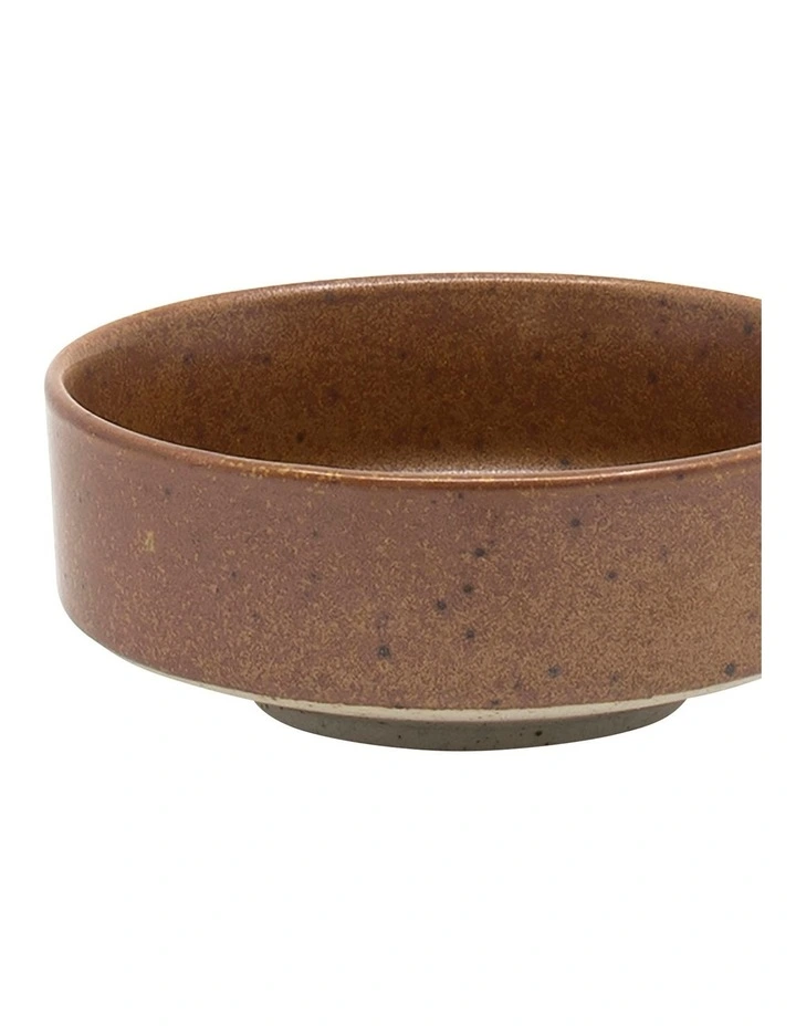 Claro Pinch Bowl 9x3.5cm Rust 4 Claro Pinch Bowl 9x3.5cm Rust - Image 2