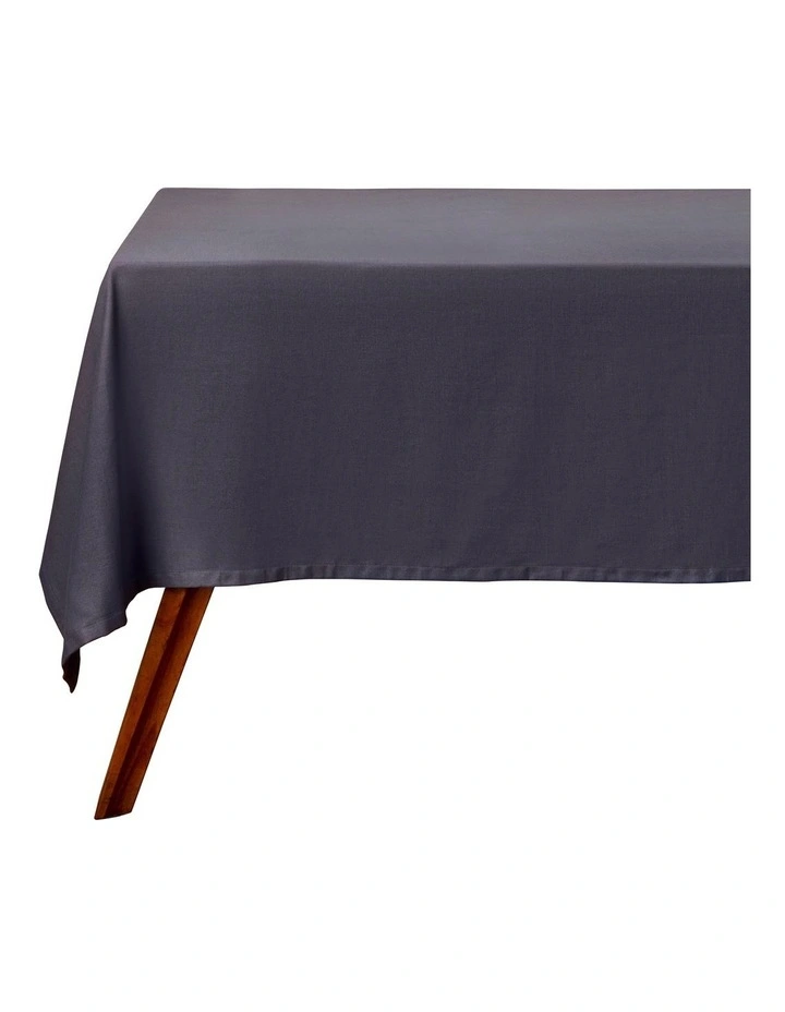 Maxwell & Williams Cotton Classics Rectangular Tablecloth 300x150cm Slate 3 Maxwell & Williams Cotton Classics Rectangular Tablecloth 300x150cm Slate