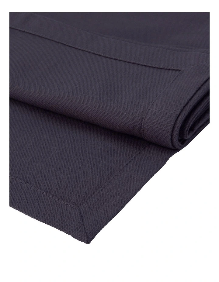 Maxwell & Williams Cotton Classics Rectangular Tablecloth 300x150cm Slate 4 Maxwell & Williams Cotton Classics Rectangular Tablecloth 300x150cm Slate - Image 2