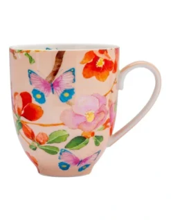 Maxwell & Williams Gabby Malpas Posey Mug & Coaster Set Japonica Joy Gift Boxed -Cutlery Shop 884316340 4 720x928