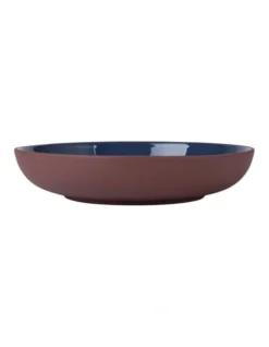 Maxwell & Williams Sienna Shallow Bowl 22x4.5cm Navy