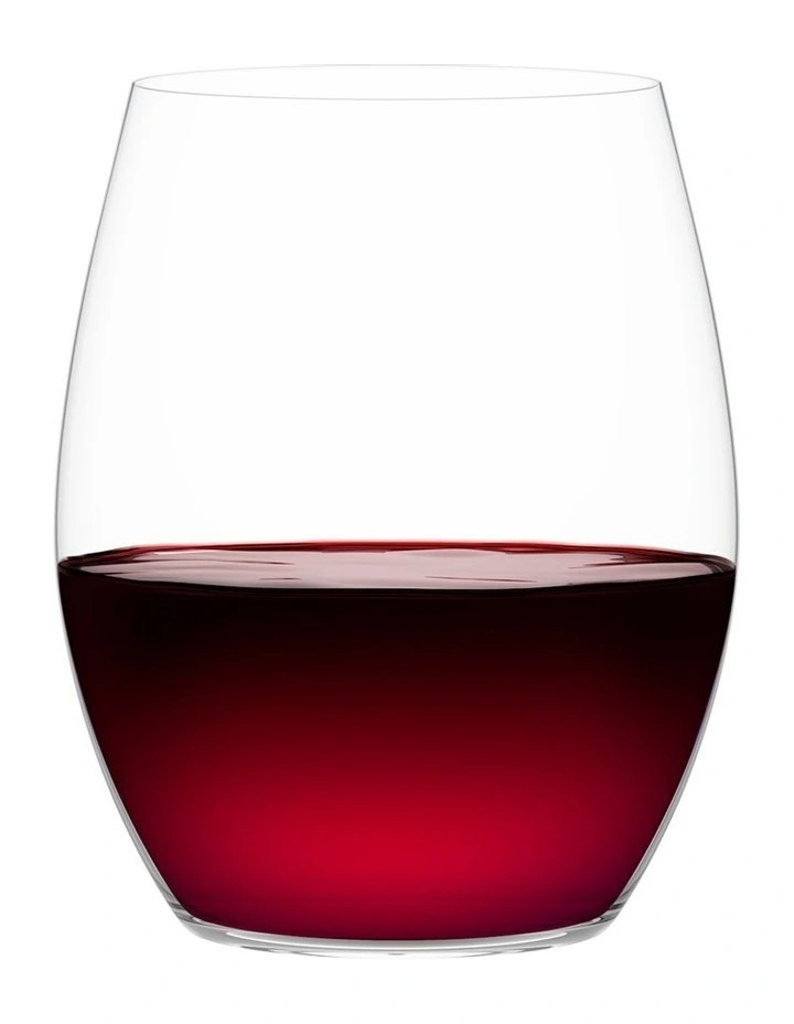 Set Of 4 Red Wine Stemless Glass Clear 4 Set Of 4 Red Wine Stemless Glass Clear - Image 2