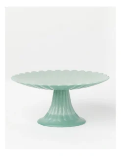 Halo Cake Stand Small In Wasabi