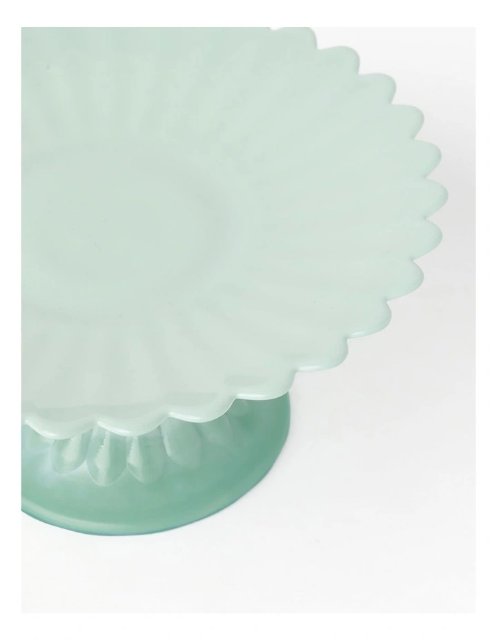 Halo Cake Stand Small In Wasabi 4 Halo Cake Stand Small In Wasabi - Image 2