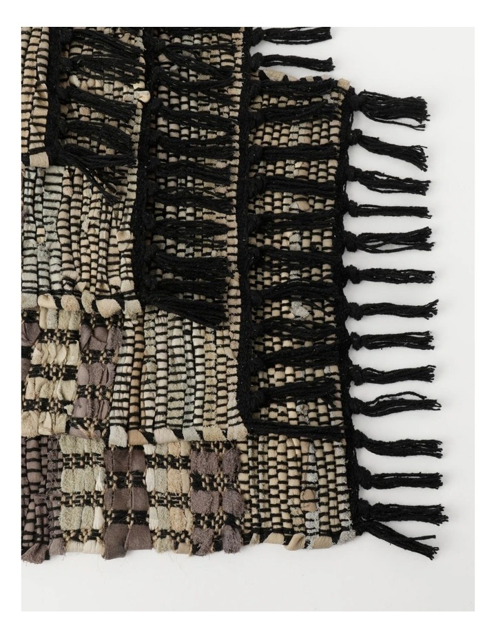 Woven Placemat Set Of 4 In Brown/Yellow 4 Woven Placemat Set Of 4 In Brown/Yellow - Image 2