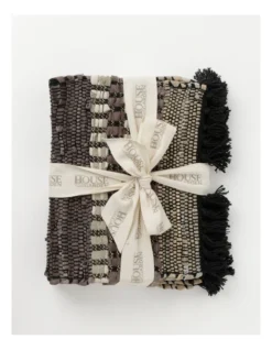 Woven Placemat Set Of 4 In Brown/Yellow 7 Woven Placemat Set Of 4 In Brown/Yellow -Cutlery Shop 897133240 3 720x928