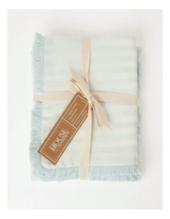 Fringed Linen Placemat Set Of 4 Fine Lines In Morning Mist -Cutlery Shop 900877330 3 720x928