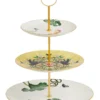 Wedgwood Wonderlust Waterlily 3 Tier Cake Stand In White/Yellow 2 Wedgwood Wonderlust Waterlily 3 Tier Cake Stand In White/Yellow -Cutlery Shop 901643950 1 720x928