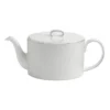 Wedgwood Gio Platinum Teapot In White -Cutlery Shop 901644850 1 720x928