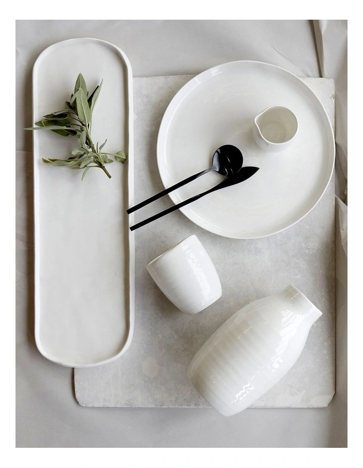 Make & Made Dinner Bowl Set Of 4 In White 5 Make & Made Dinner Bowl Set Of 4 In White - Image 3