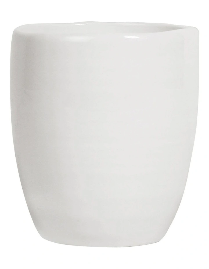 Make & Made Latte Cup Set Of 4 In White 4 Make & Made Latte Cup Set Of 4 In White - Image 2