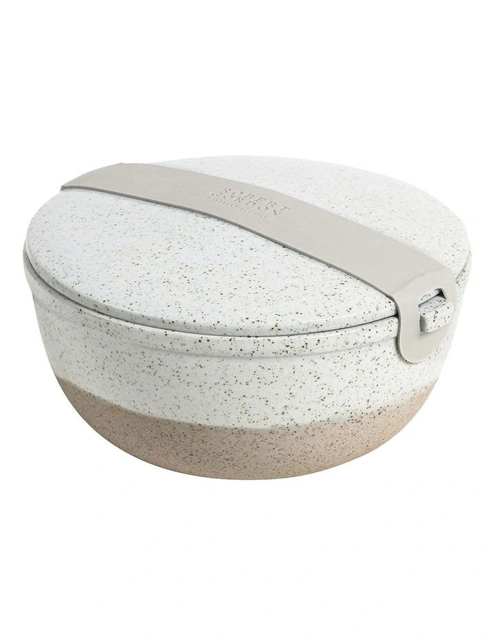 Mindful Health Bowl In Grey/Cream 3 Mindful Health Bowl In Grey/Cream