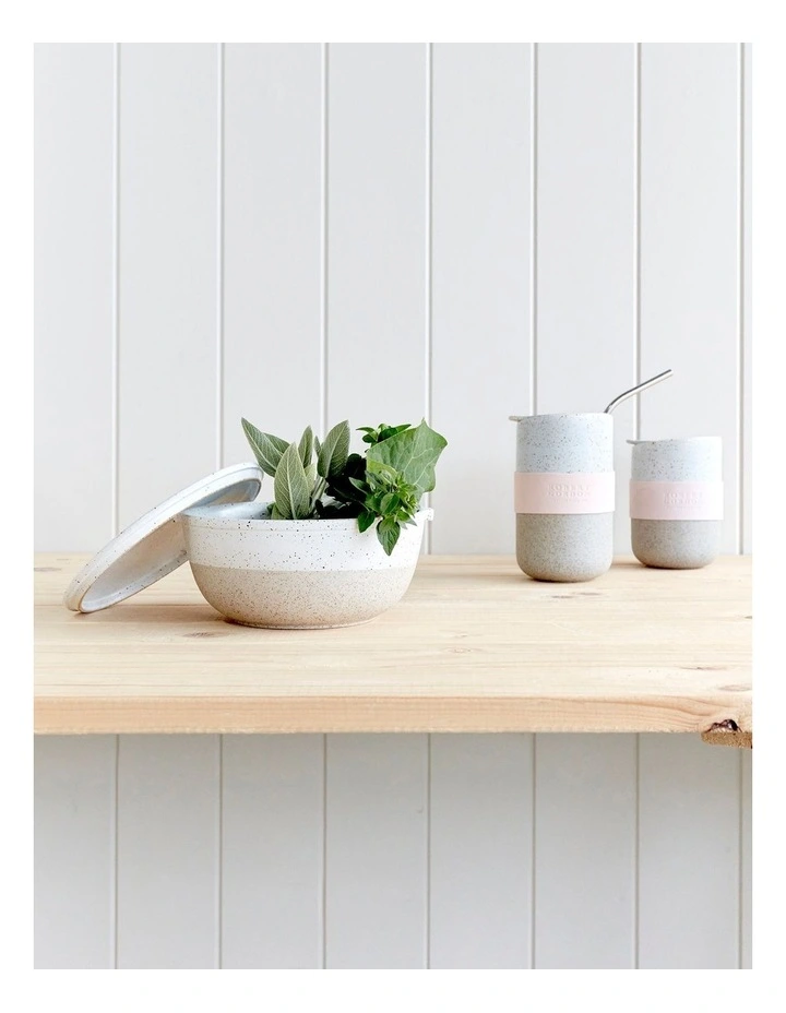 Mindful Health Bowl In Grey/Cream 6 Mindful Health Bowl In Grey/Cream - Image 4