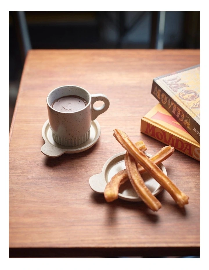 Robert Gordon X MoVida Mug Ornate Handle 350ml In Mauve 6 Robert Gordon X MoVida Mug Ornate Handle 350ml In Mauve - Image 4