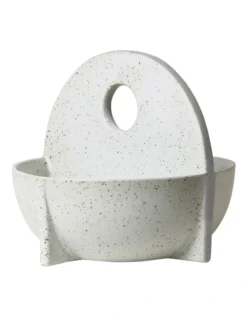 Robert Gordon X MoVida Olive Bowl Double Sided In White