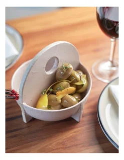 Robert Gordon X MoVida Olive Bowl Double Sided In White -Cutlery Shop 909483220 4 720x928