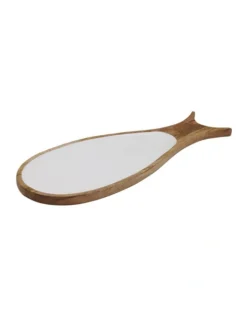 Portsea Fish Platter 50x20x2.5cm White