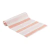 Eco Sorrento Recycled Cotton Table Runner In Orange
