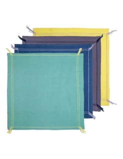 Billie Set Of 4 Napkin In Multi