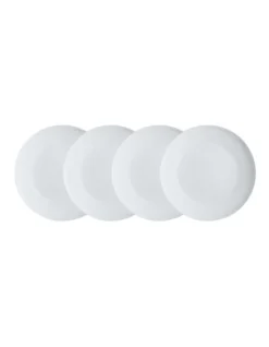 Maxwell & Williams Cashmere Coupe Dinner Plate 27cm Set Of 4 White
