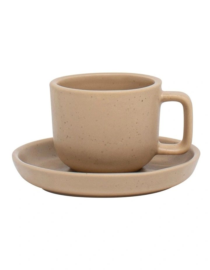 Industry Espresso Cup&Saucer In Tortilla 3 Industry Espresso Cup&Saucer In Tortilla