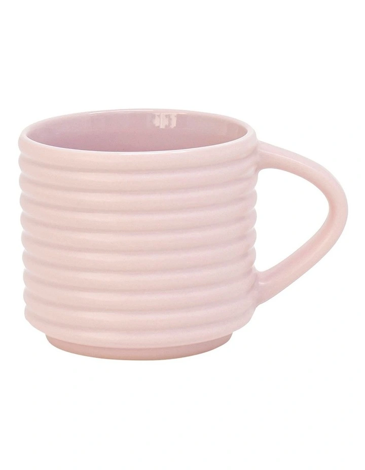 Oleta Ribb Mug 300ml Set Of 4 In Multi 6 Oleta Ribb Mug 300ml Set Of 4 In Multi - Image 4