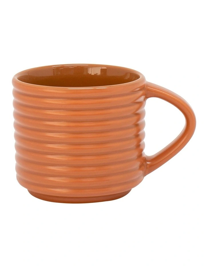 Oleta Ribb Mug 300ml Set Of 4 In Multi 8 Oleta Ribb Mug 300ml Set Of 4 In Multi - Image 6