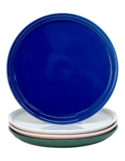 Oleta Plate 18cm Set Of 4 In Multi