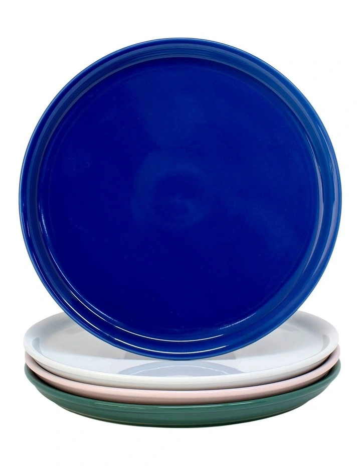 Oleta Plate 18cm Set Of 4 In Multi 3 Oleta Plate 18cm Set Of 4 In Multi