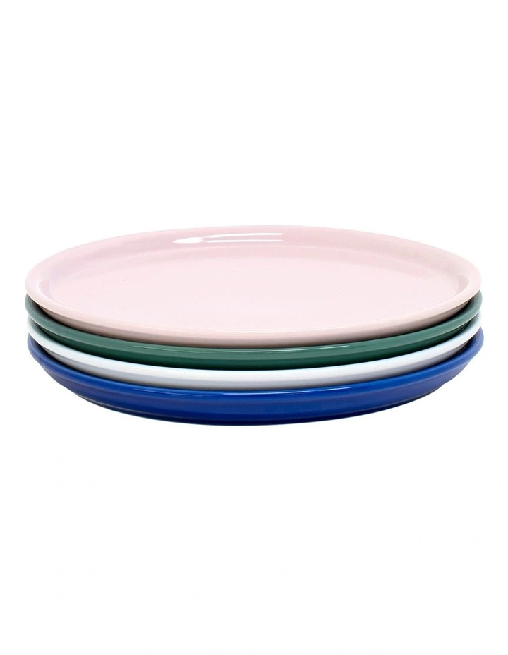 Oleta Plate 18cm Set Of 4 In Multi 4 Oleta Plate 18cm Set Of 4 In Multi - Image 2