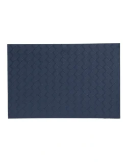 Bottega Placemat 45x30cm In Navy