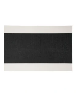 Maxwell & Williams Table Accents Placemat 45x30cm In White/Black