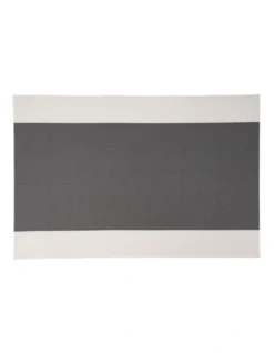 Maxwell & Williams Table Accents Placemat 45x30cm In White/Grey