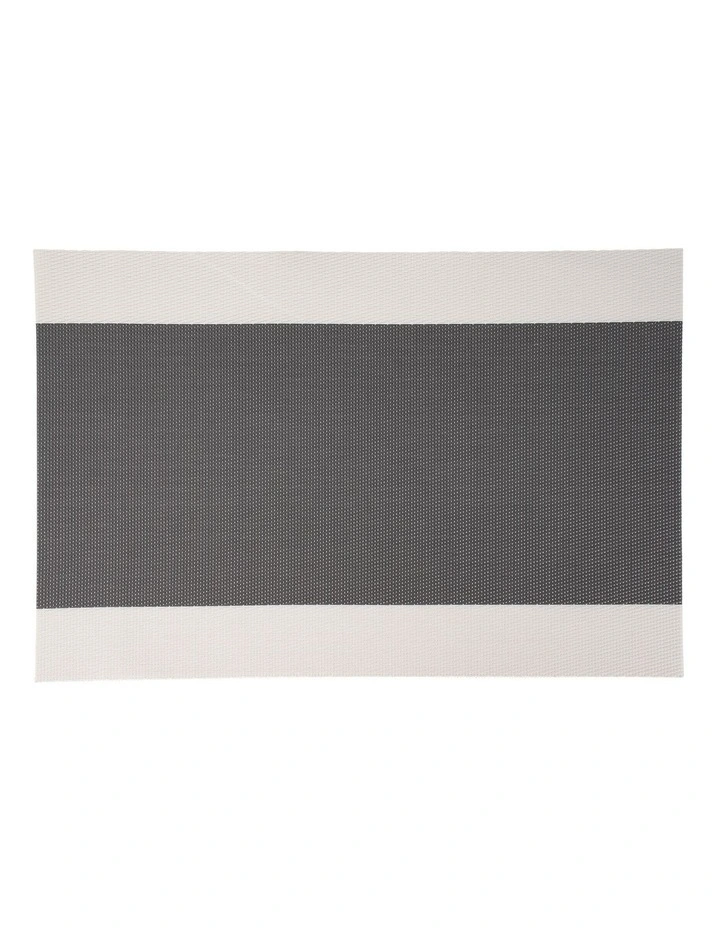 Maxwell & Williams Table Accents Placemat 45x30cm In White/Grey 3 Maxwell & Williams Table Accents Placemat 45x30cm In White/Grey