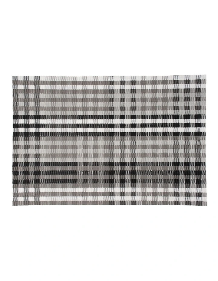 Maxwell & Williams Table Accents Placemat 45x30cm In Light Grey Check 3 Maxwell & Williams Table Accents Placemat 45x30cm In Light Grey Check