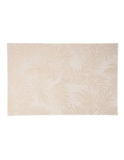 Maxwell & Williams Table Accents Placemat 45x30cm Frond In Beige