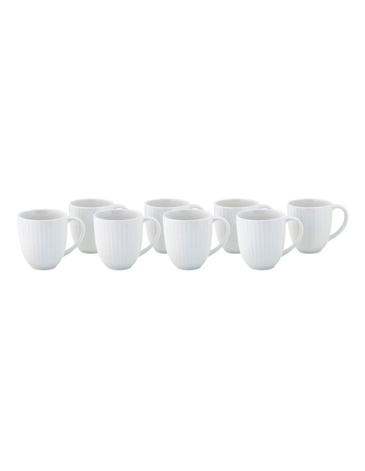 Maxwell & Williams Radiance Mug 400ml Set Of 8 Gift Boxed In White 3 Maxwell & Williams Radiance Mug 400ml Set Of 8 Gift Boxed In White