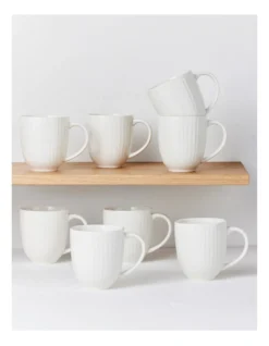 Maxwell & Williams Radiance Mug 400ml Set Of 8 Gift Boxed In White 7 Maxwell & Williams Radiance Mug 400ml Set Of 8 Gift Boxed In White -Cutlery Shop 934411510 3 720x928